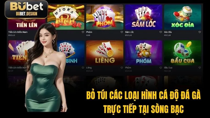 Bỏ túi các loại hình cá độ đá gà trực tiếp tại sòng bạc