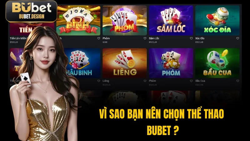 Giải thích những ưu điểm của thể thao BUBET