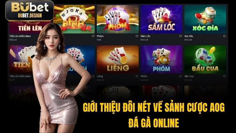 Giới thiệu đôi nét về sảnh cược AOG đá gà online