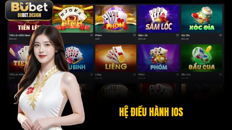 Hướng dẫn thao tác tải app BUBET với hệ điều hành iOS