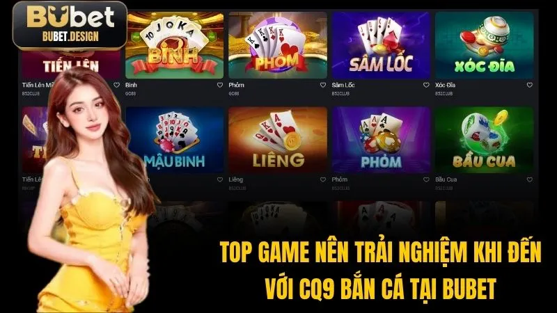 Một vài game nên trải nghiệm khi đến với CQ9