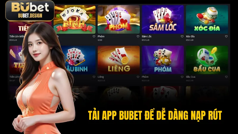 Nạp rút thuận tiện ngay trên ứng dụng điện thoại trang cược
